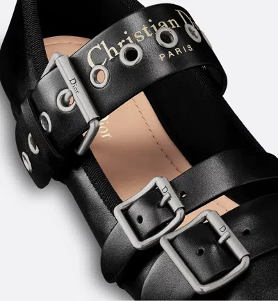 Dior Punk Leather Ballet Flat