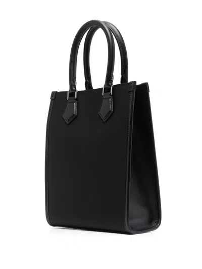Dolce & Gabbana Leather Bag With Logo On The Front