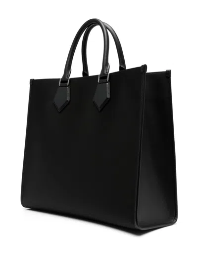 Dolce & Gabbana Large Coated Logo Tote Bag