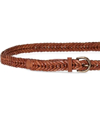 Dragon Diffusion Single Link Tan Belt