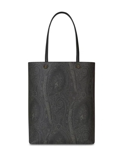 Etro Clutch Embellished Paisley Tote Bag