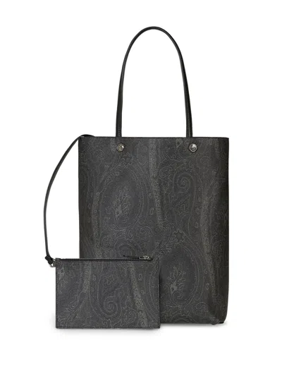 Etro Clutch Embellished Paisley Tote Bag