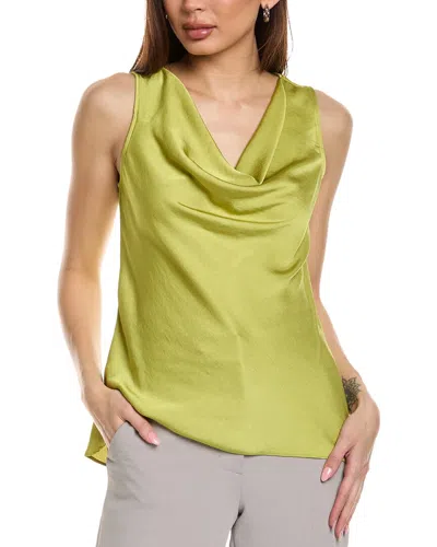 Shop Joseph Ribkoff Cowl Tank In Green