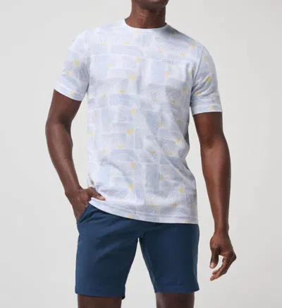 Travismathew Cancel All Calls Tee In White In White