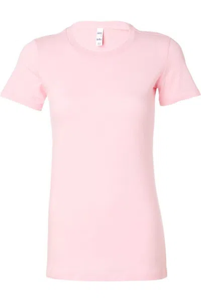 Bella+canvas Women´s Slim Fit Tee In Pink