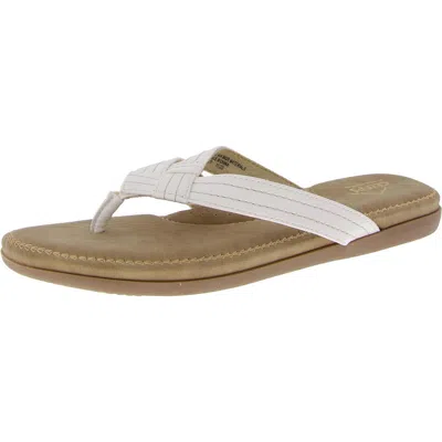 Cliffs By White Mountain Fateful Womens Thong Flat Thong Sandals In Multi