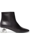 ALEXANDER MCQUEEN Leather ankle boots