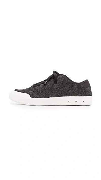 Shop Rag & Bone Standard Issue Lace Up Sneakers In Black