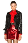 SAINT LAURENT Studded Motorcycle Jacket