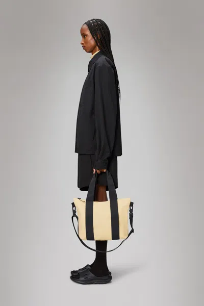 Rains Tote Bag Micro In Gleam