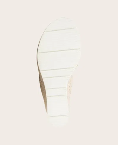 Gentle Souls - Evora Textile Espadrille Wedge In Navy Textile