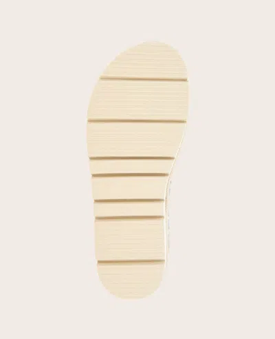 Gentle Souls - Leilani Metallic Platform Slip On In Silver Leather