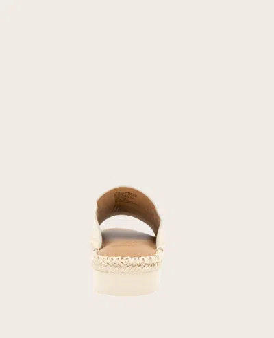 Gentle Souls - Leilani Metallic Platform Slip On In Gold Leather