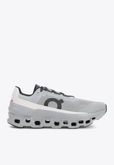 On Running Cloudmonster Low-top Sneakers In Gray