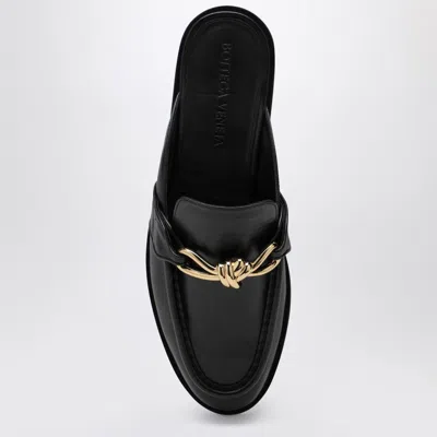 Bottega Veneta Astaire Leather Loafers In Black
