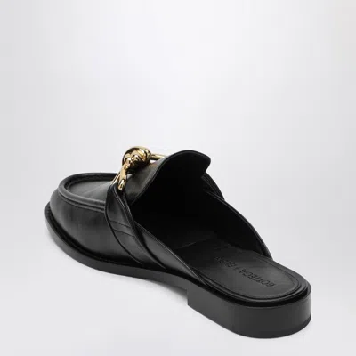 Bottega Veneta Astaire Leather Loafers In Black