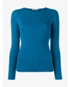EMILIA WICKSTEAD Heidi Cutout Sides Ribbed Sweater
