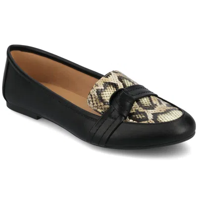 Journee Collection Journee Women's Wide Width Marci Dress Flats In Black
