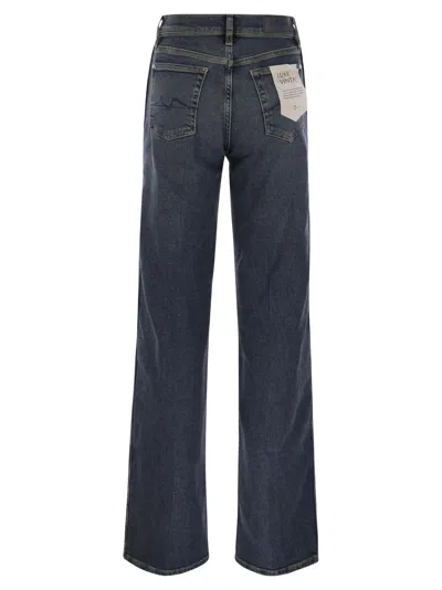 7 For All Mankind Lotta Bay Mid - High-waisted Jeans