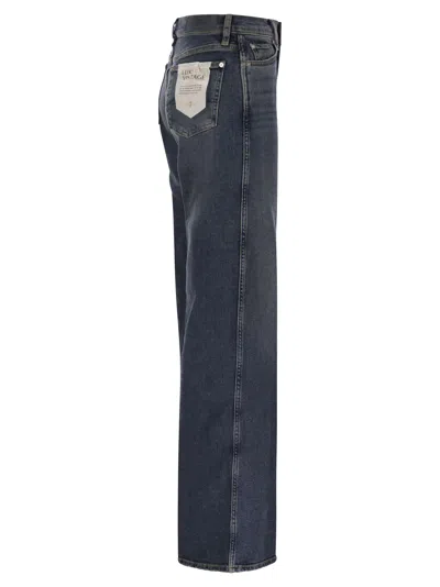 7 For All Mankind Lotta Bay Mid - High-waisted Jeans