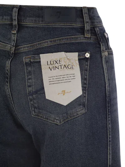 7 For All Mankind Lotta Bay Mid - High-waisted Jeans