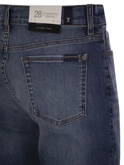 7 For All Mankind Groovy Skinny Jeans