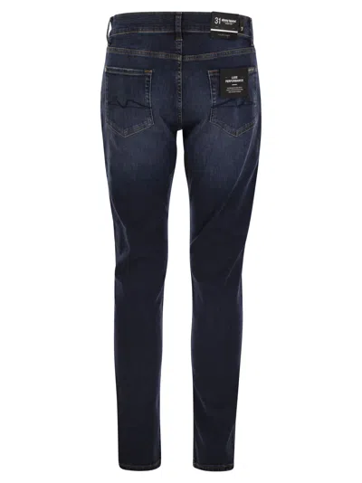 7 For All Mankind Slimmy Tapered Alto - Mid-rise Skinny Jeans