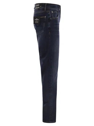 7 For All Mankind Slimmy Tapered Alto - Mid-rise Skinny Jeans