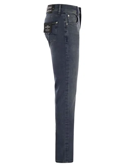 7 For All Mankind Slimmy Tapered Globe - Skinny Medium-waisted Jeans