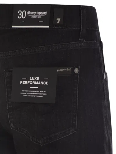 7 For All Mankind Slimmy Tapered - Skinny Medium-waisted Jeans