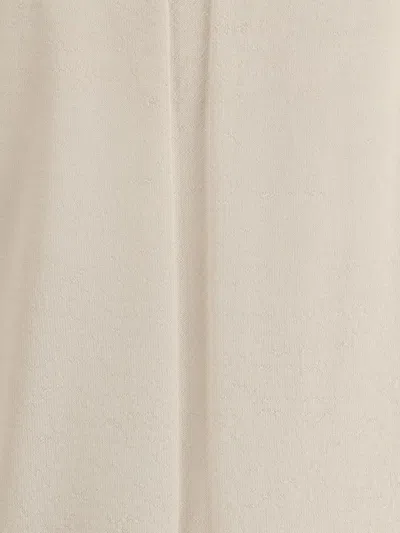 Rick Owens Alpaca And Wool Blend Sweater In Beige