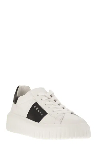 Hogan H-stripes Lace-up Sneakers In Multi