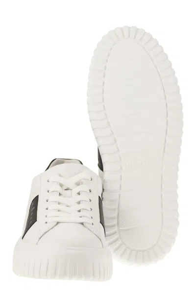 Hogan H-stripes Lace-up Sneakers In Multi