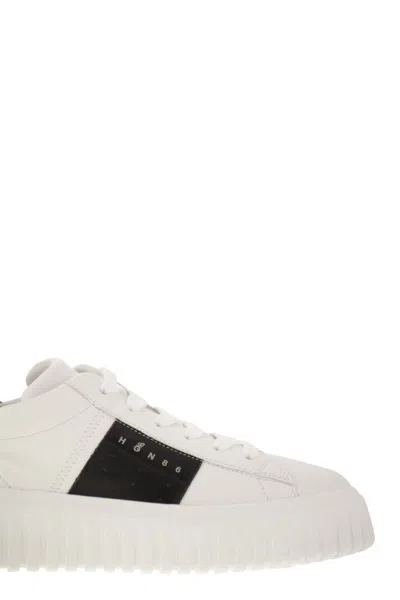 Hogan H-stripes Lace-up Sneakers In Multi