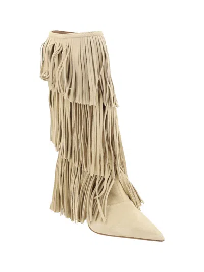 Paris Texas Jessie Boots In Beige