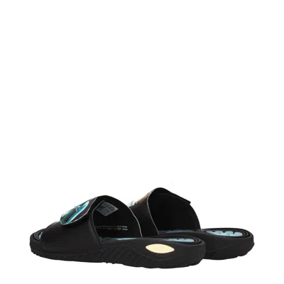 Adidas Originals Adidas Slippers And Hooves Yugioh Man Rubber Black/heavenly