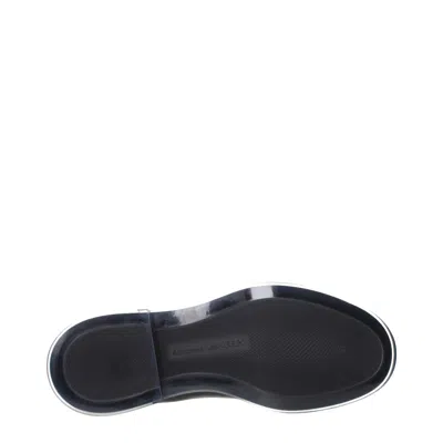 Alexander Mcqueen Calf Leather Chelsea Float Boots In Black