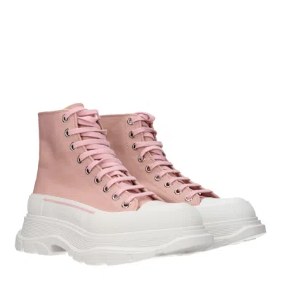 Alexander Mcqueen 45mm Tread Slick Leather Combat Boots