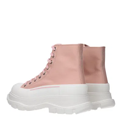Alexander Mcqueen 45mm Tread Slick Leather Combat Boots