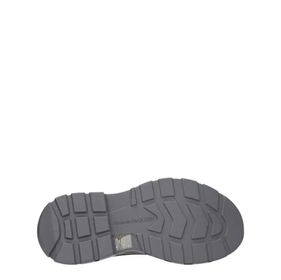Alexander Mcqueen Men's Boots Fabric Gray