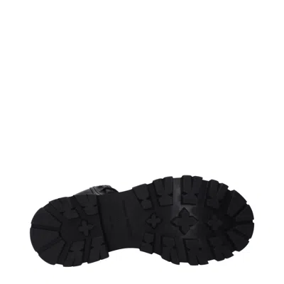 Alexander Mcqueen Stivaletti Uomo Pelle Nero