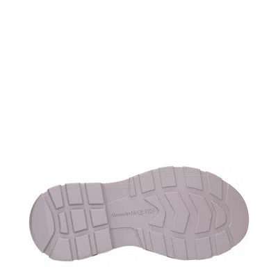 Alexander Mcqueen Leather Tread Slick High-top Sneakers