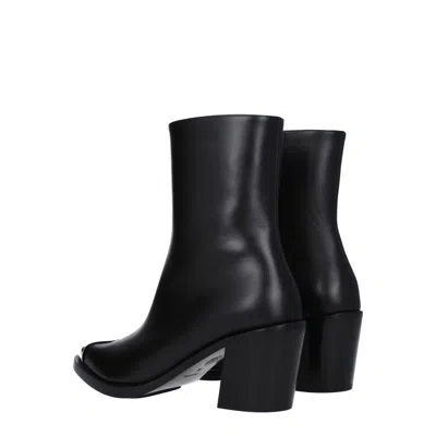 Alexander Mcqueen Punk 75mm Metal Toe-cap Boots