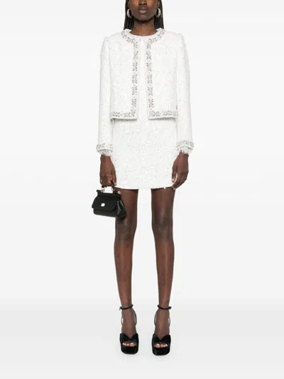 Alice And Olivia Embroidered Short Jacket