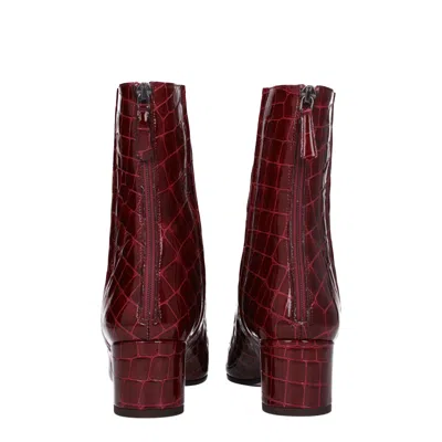 Aquazzura Groove Boots Women Skin Red/eggplant
