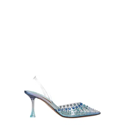 Aquazzura Woman Pumps Transparent Size 6 Pvc - Polyvinyl Chloride
