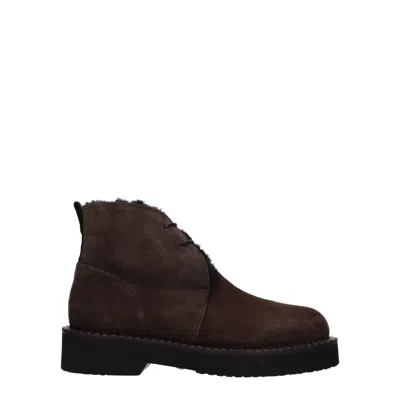 Premiata Award Winning Women's Boots Suede Brown/black