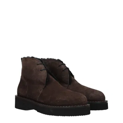 Premiata Award Winning Women's Boots Suede Brown/black