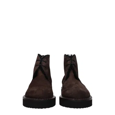 Premiata Award Winning Women's Boots Suede Brown/black