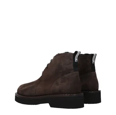 Premiata Award Winning Women's Boots Suede Brown/black